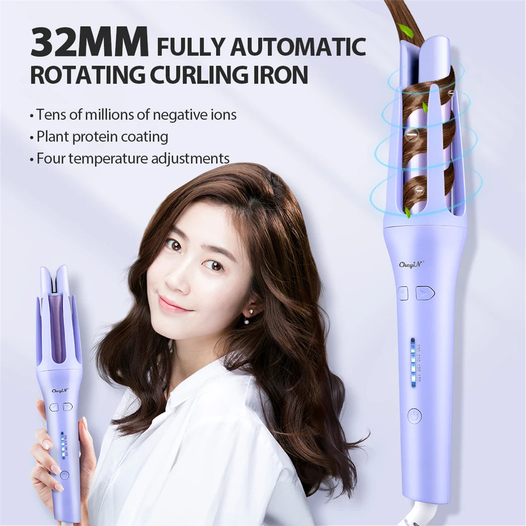 Auto Rotate Hair Curler