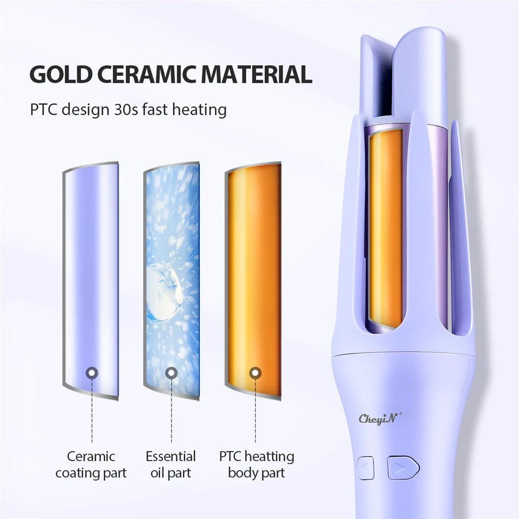 Auto Rotate Hair Curler