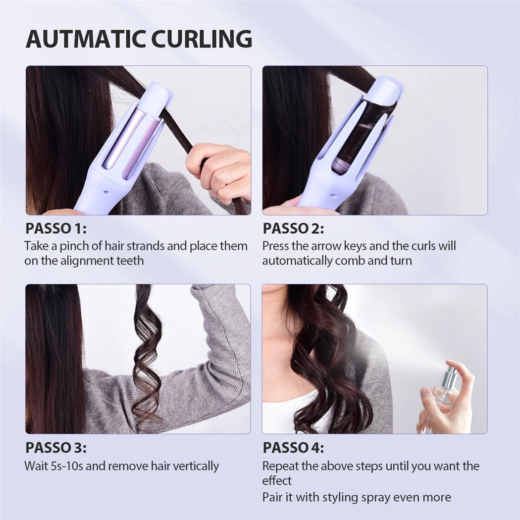 Auto Rotate Hair Curler